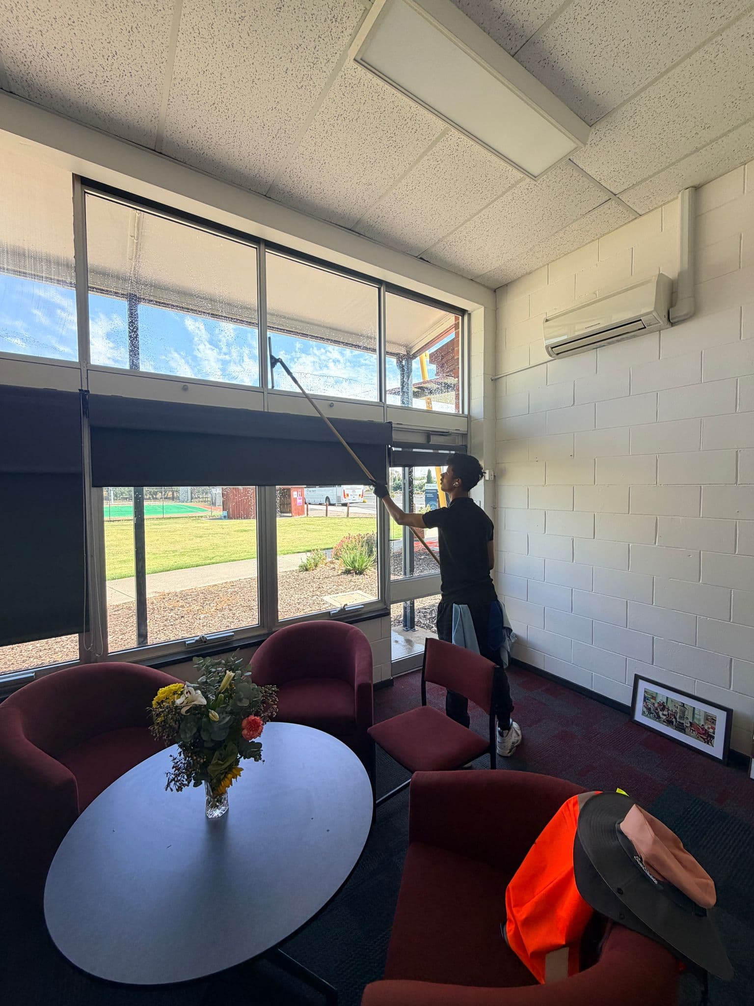 Commercial Cleaning Background